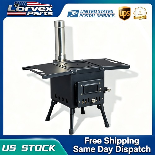 Camping wood stove - camping, stainless
